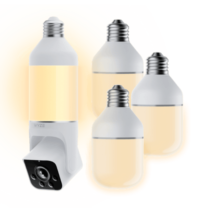 Wyze Bulb Cam + Accessory Bulbs